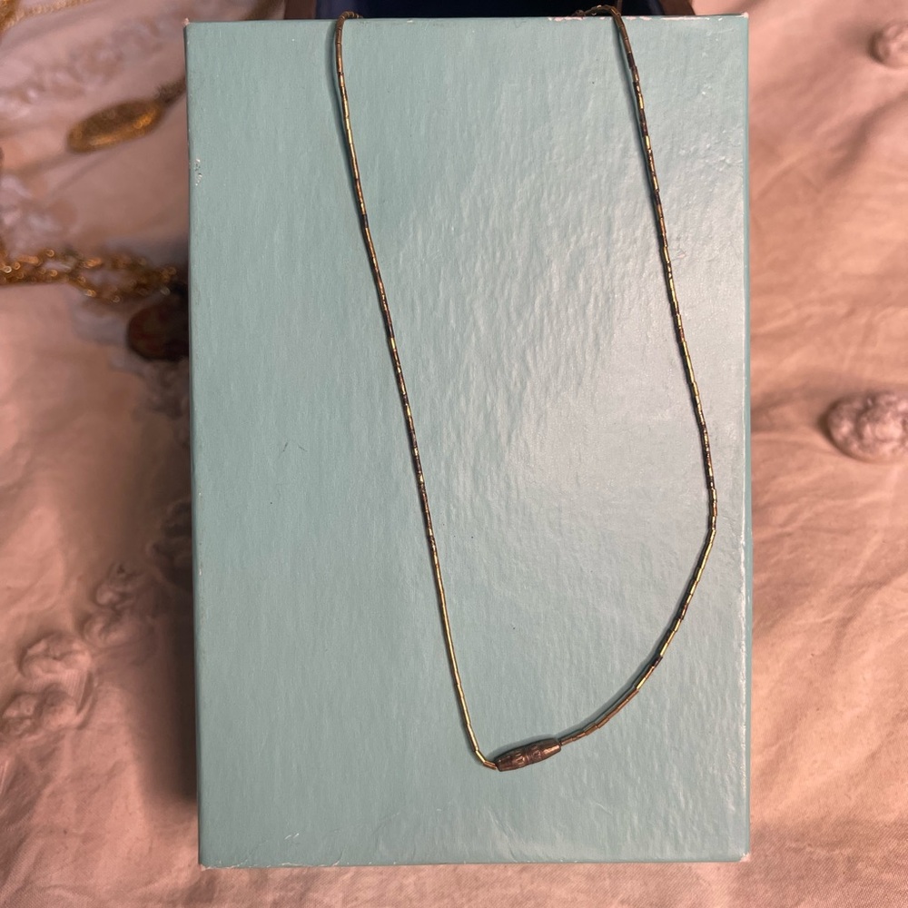 Vintage Sterling Silver Buffalo Necklace & Bracelet Set – Southwestern Style - Picture 3 of 5